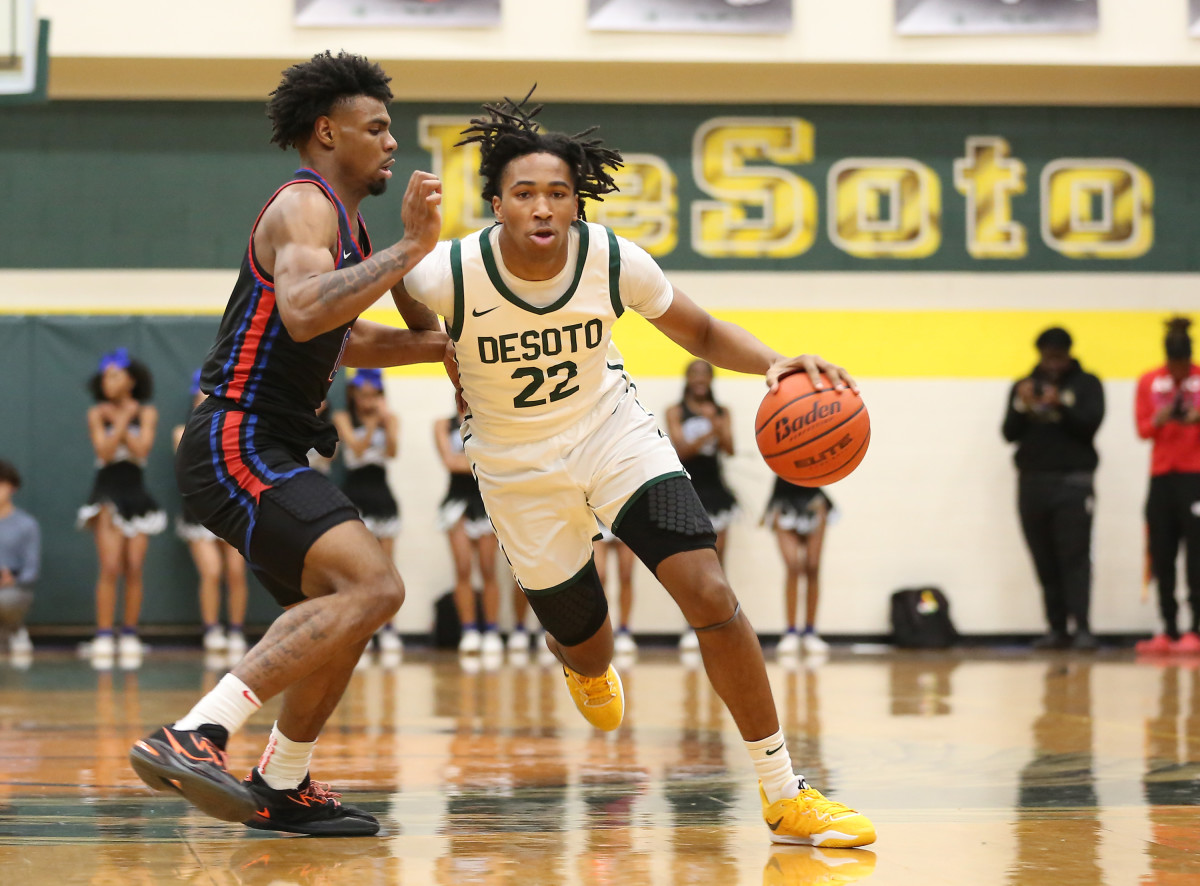 Duncanville DeSoto Texas boys basketball 021023 Brian McLean 2